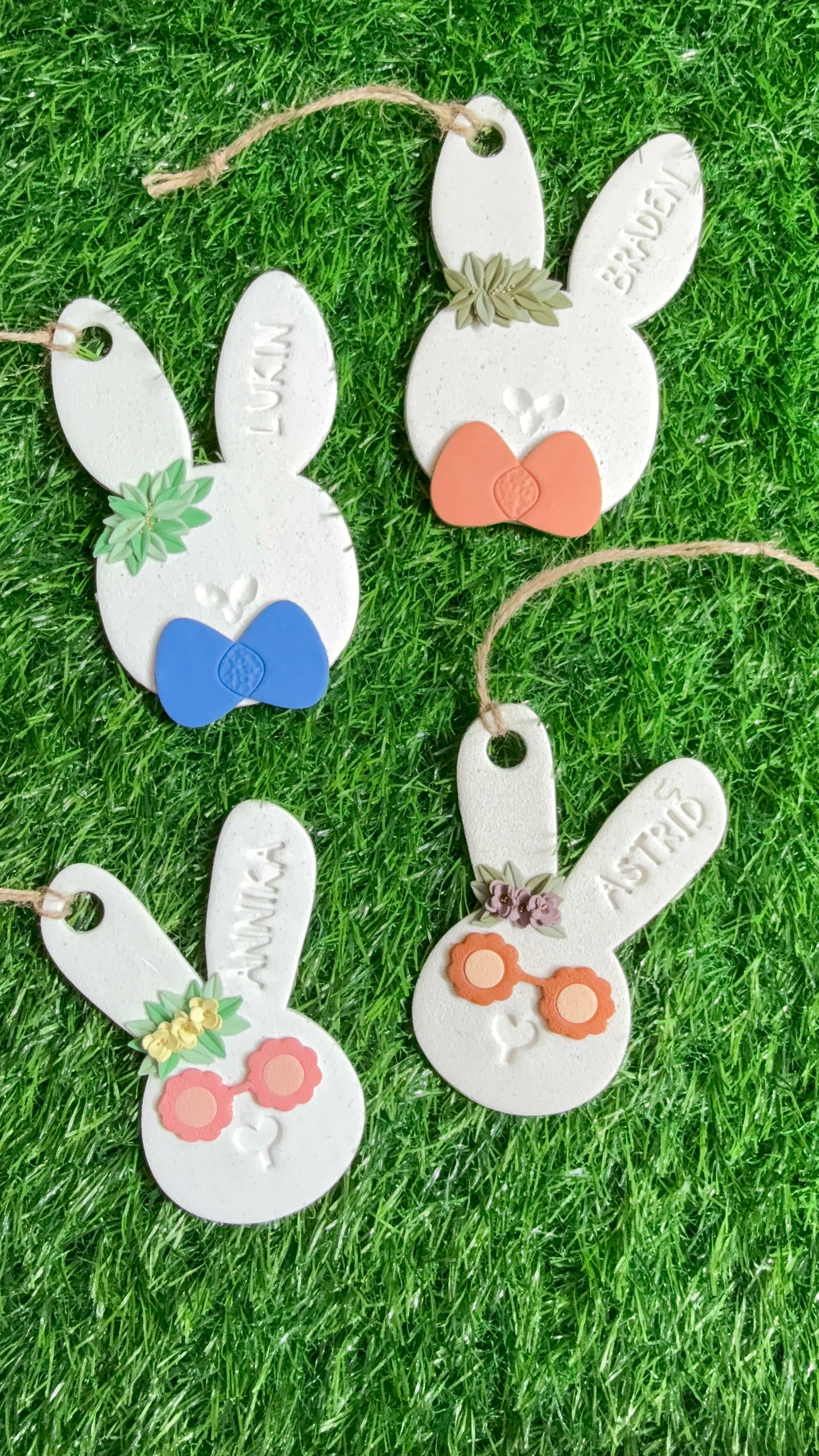 Bunny Basket Tags