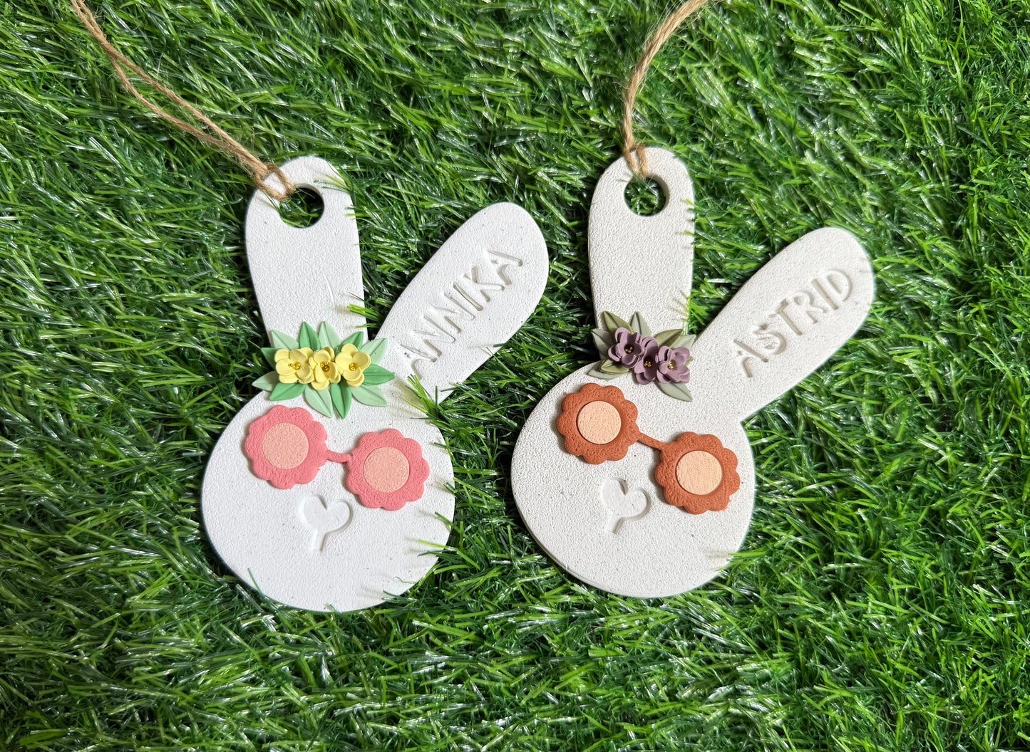 Bunny Basket Tags