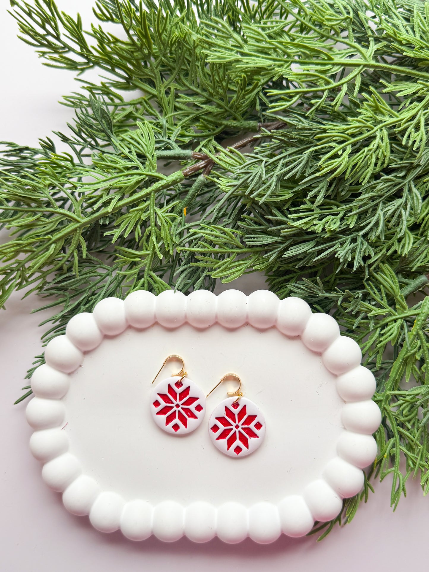 Scandinavian Snowflake Medallions