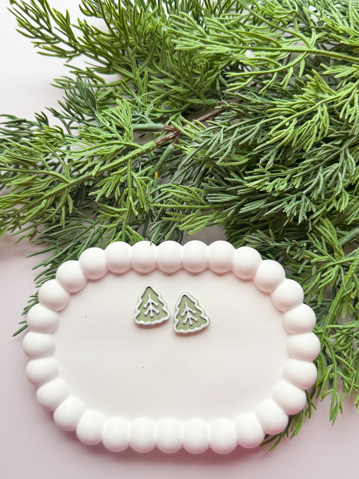 Fresh Winter Tree Studs