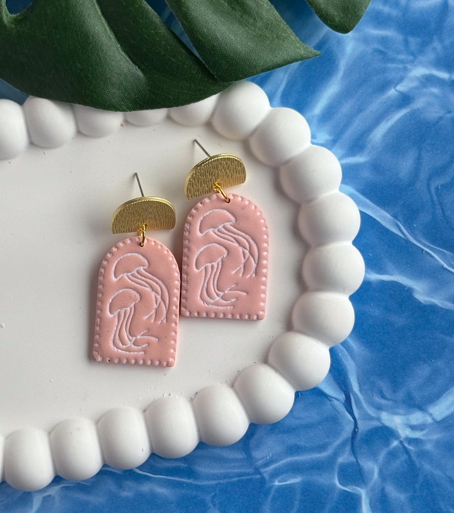 Jellyfish Imprint Dangles - Multiple Styles Available