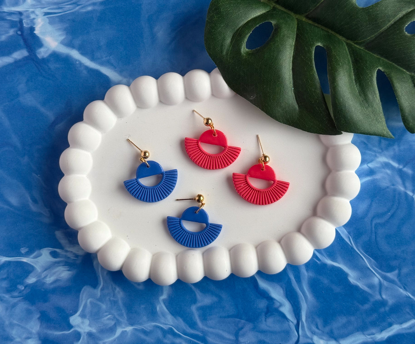 Palm Fan Dangles - Multiple Styles