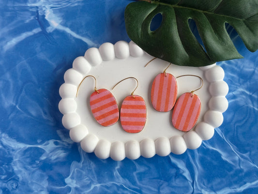 Large Squoval Dangles - Multiple Styles