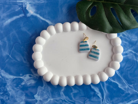 Trapeze Stripe Dangles