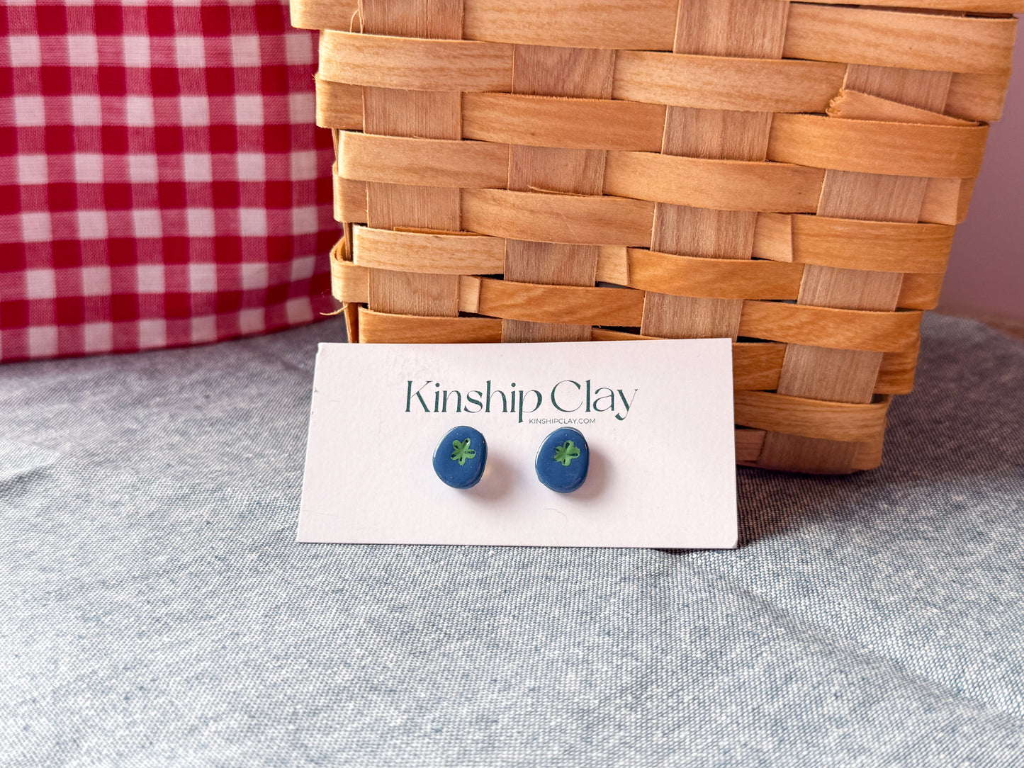 Mini Produce Studs - Single Pair (Multiple Styles Available)