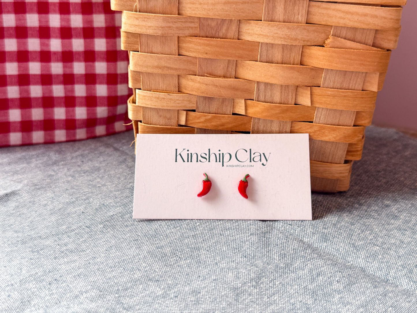 Mini Produce Studs - Single Pair (Multiple Styles Available)