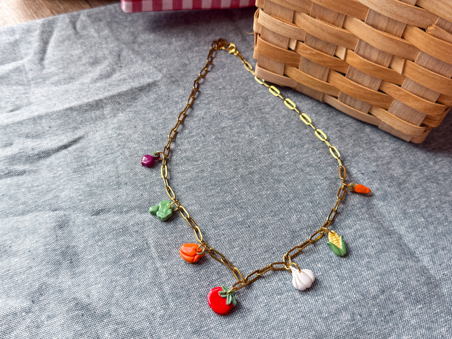Garden Party Charm Necklace