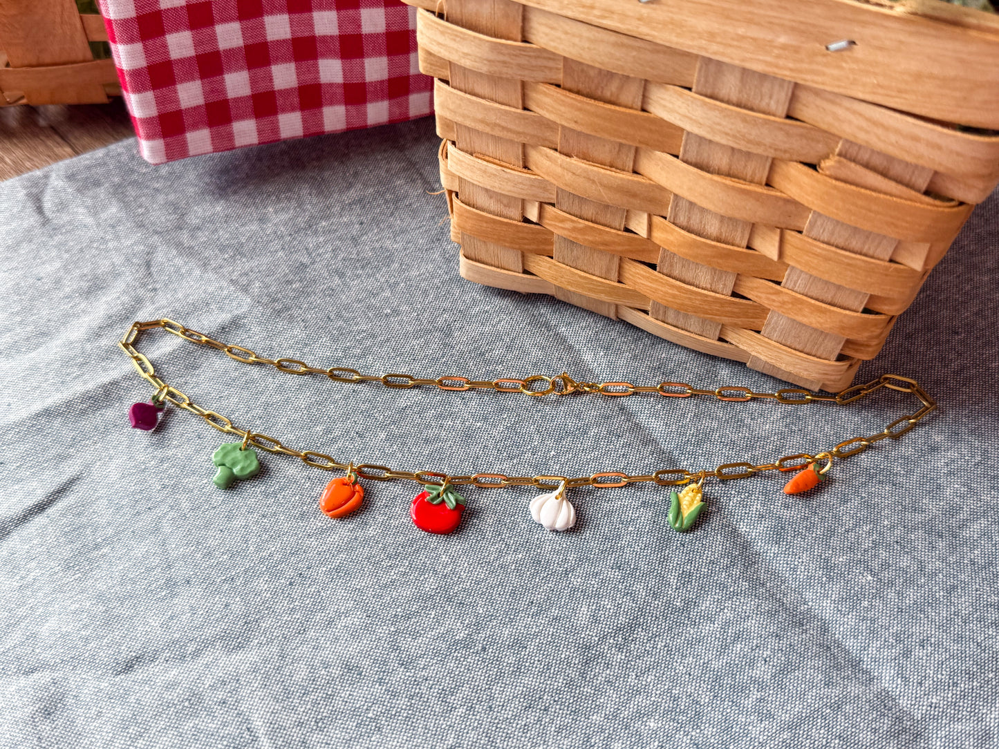 Garden Party Charm Necklace