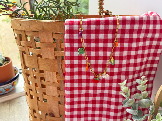 Garden Party Charm Necklace