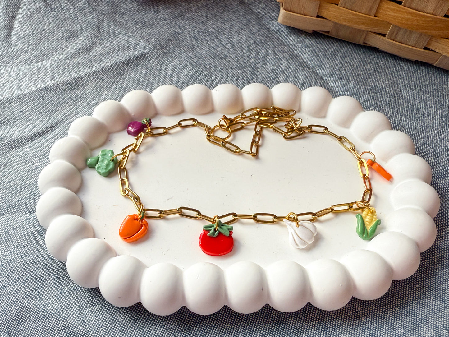 Garden Party Charm Necklace