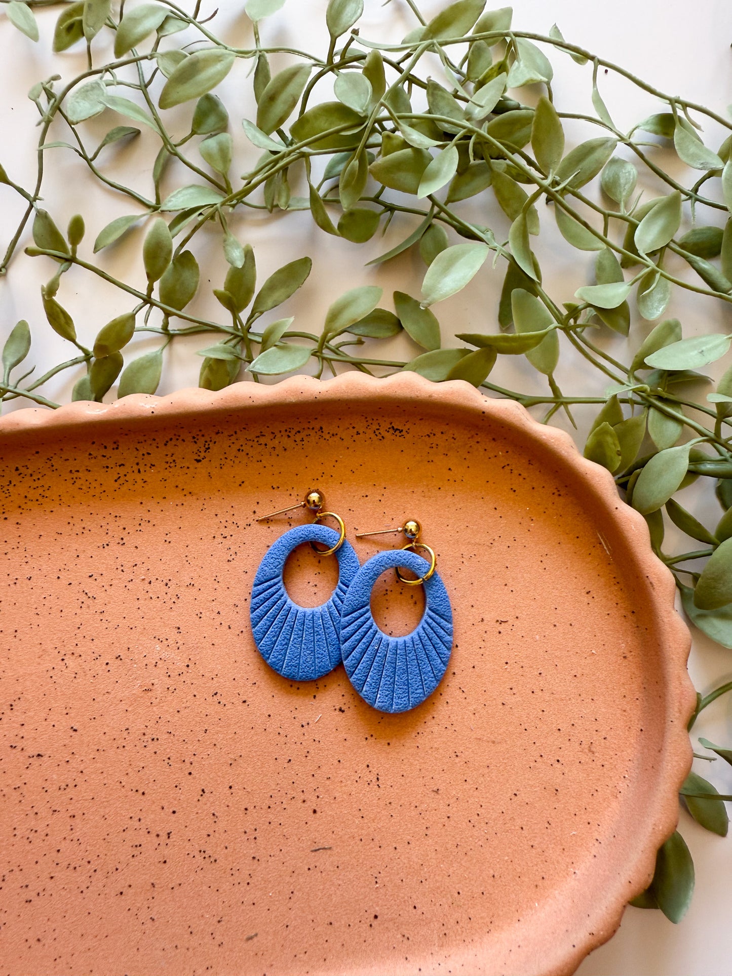 Solar Swirl Dangles - Multiple Colors Available