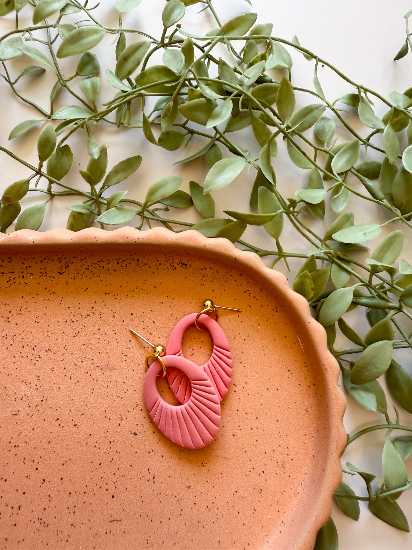 Solar Swirl Dangles - Multiple Colors Available