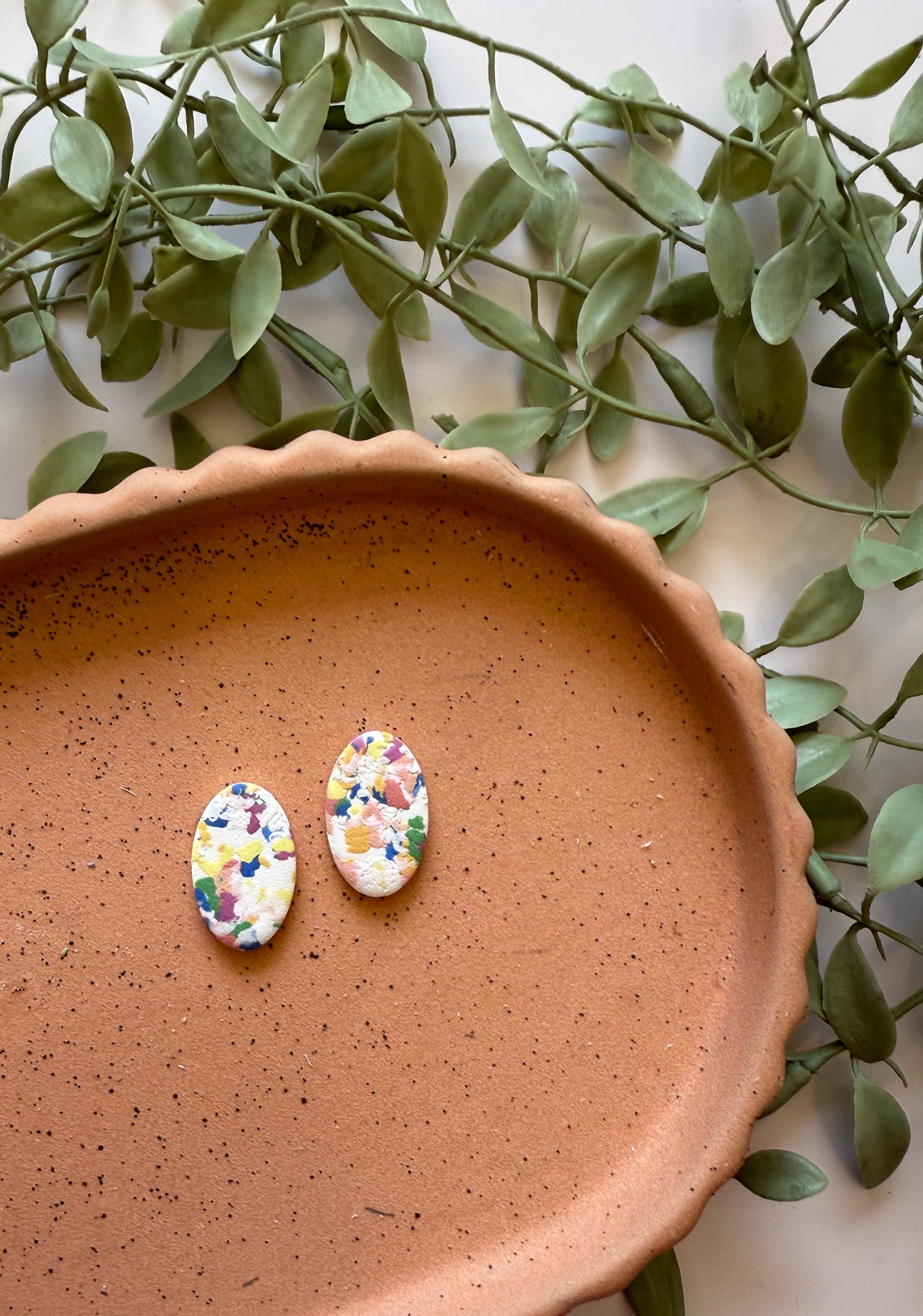 Confetti Bliss Easter Egg Studs