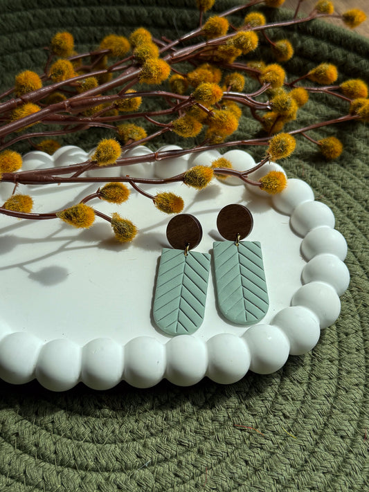 Fall Chevron Dangles