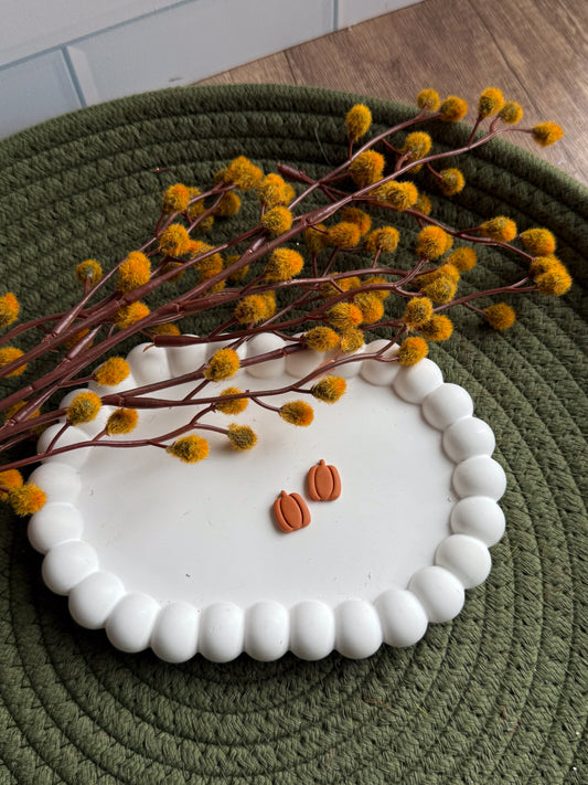 Mini Pumpkin Studs