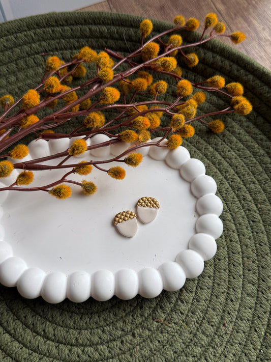 Acorn Studs - Multiple Colors Available