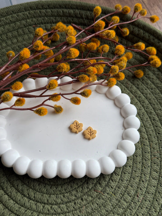 Leaf Studs - Multiple Colors Available