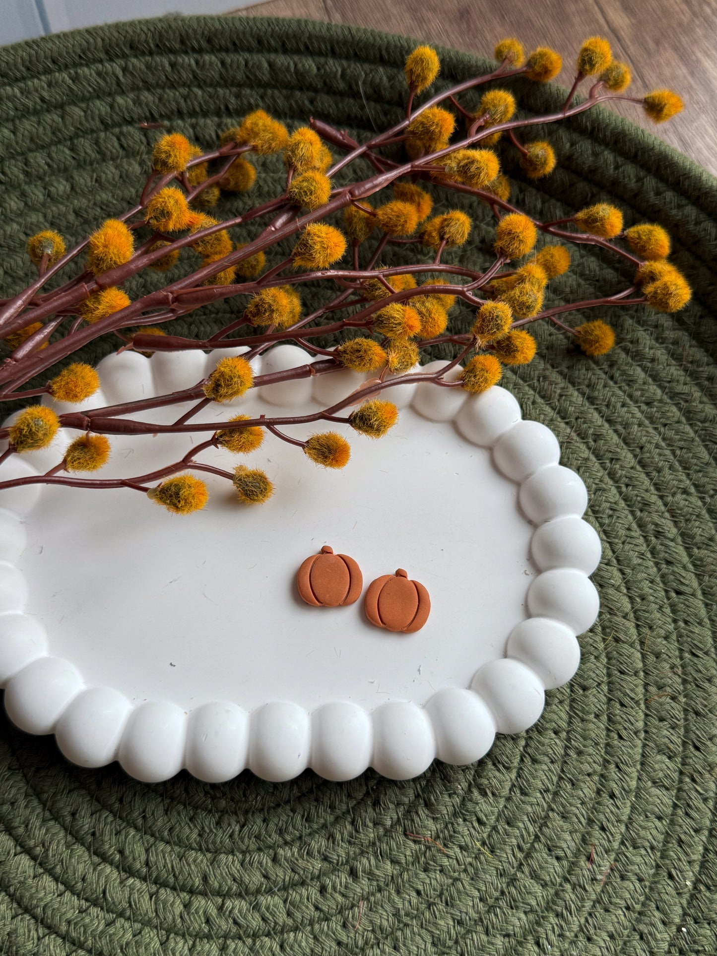 Small Pumpkin Studs - Multiple Colors Available
