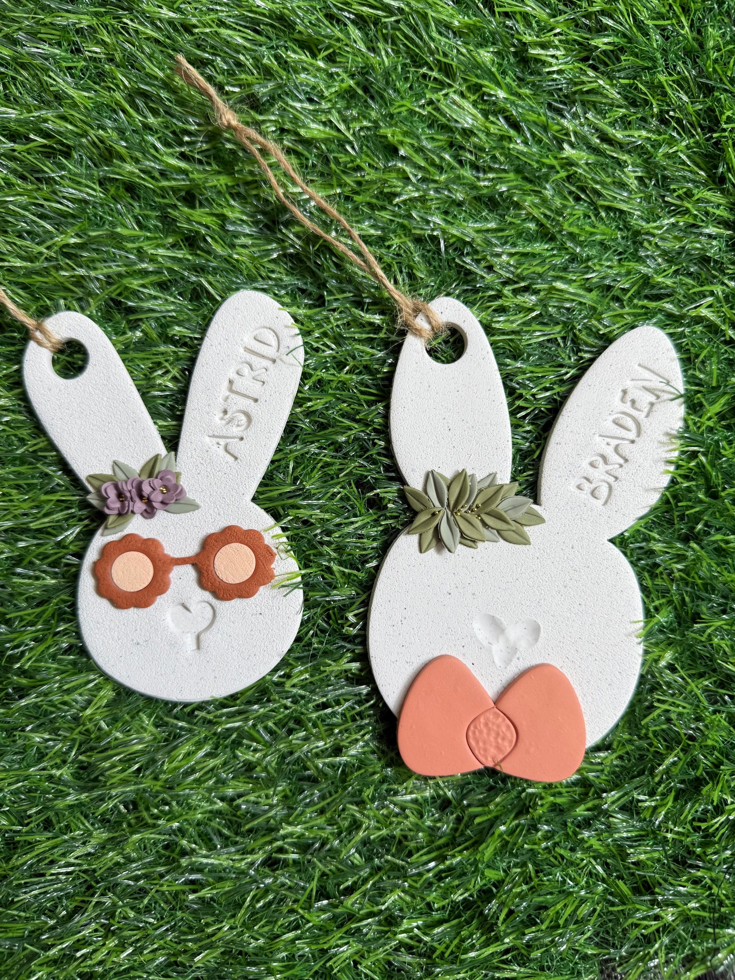 Bunny Basket Tags