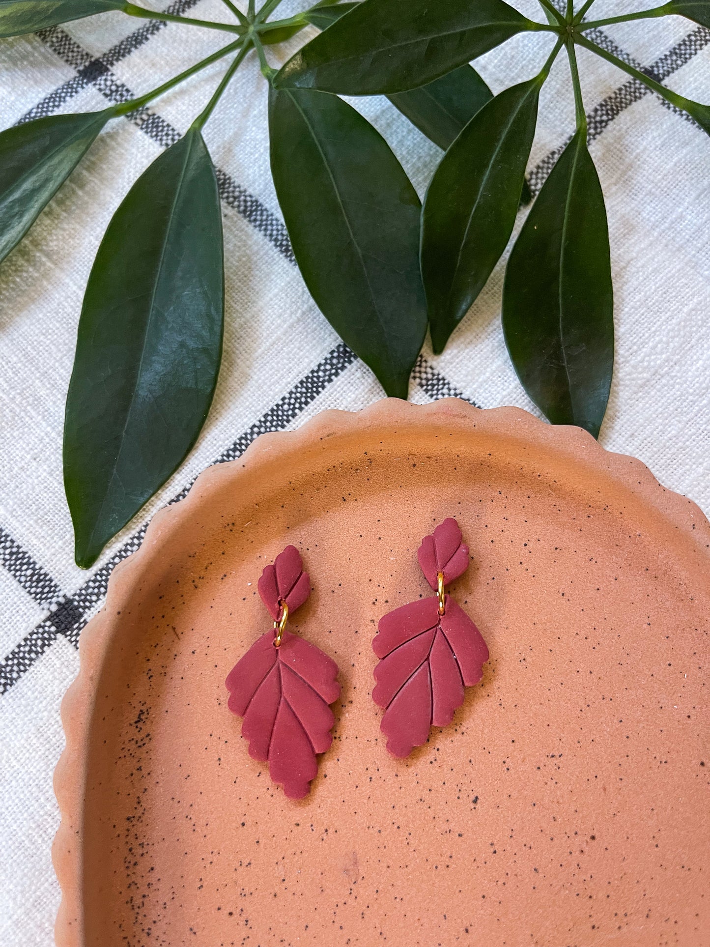 Leaf Dangles - Multiple Colors