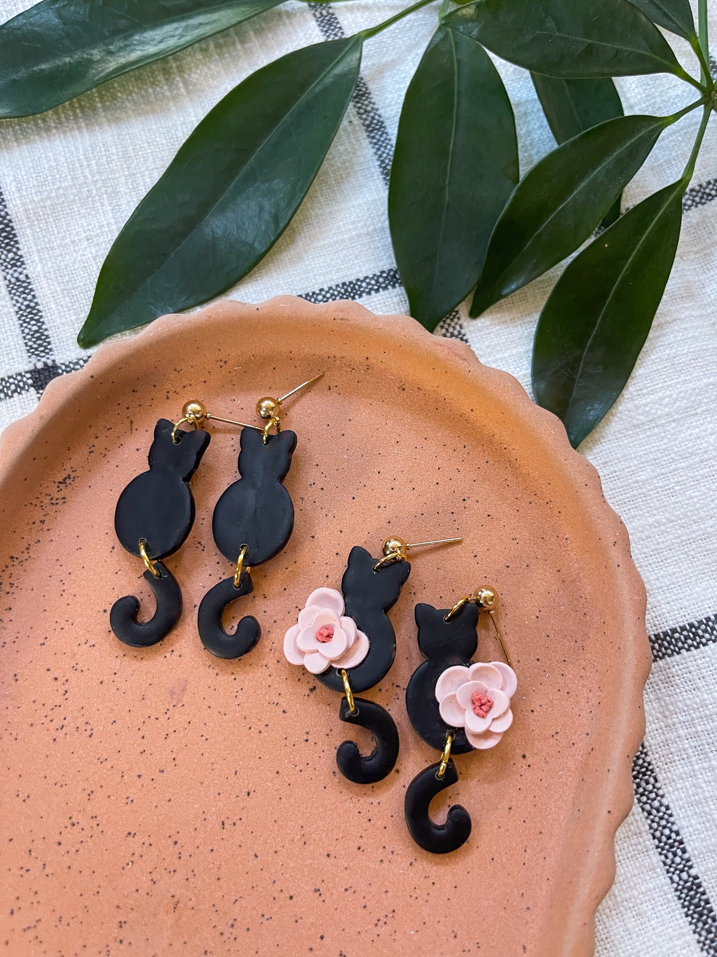 Black Cat Dangles - Multiple Styles