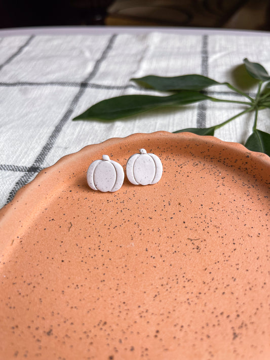 White Pumpkin Studs