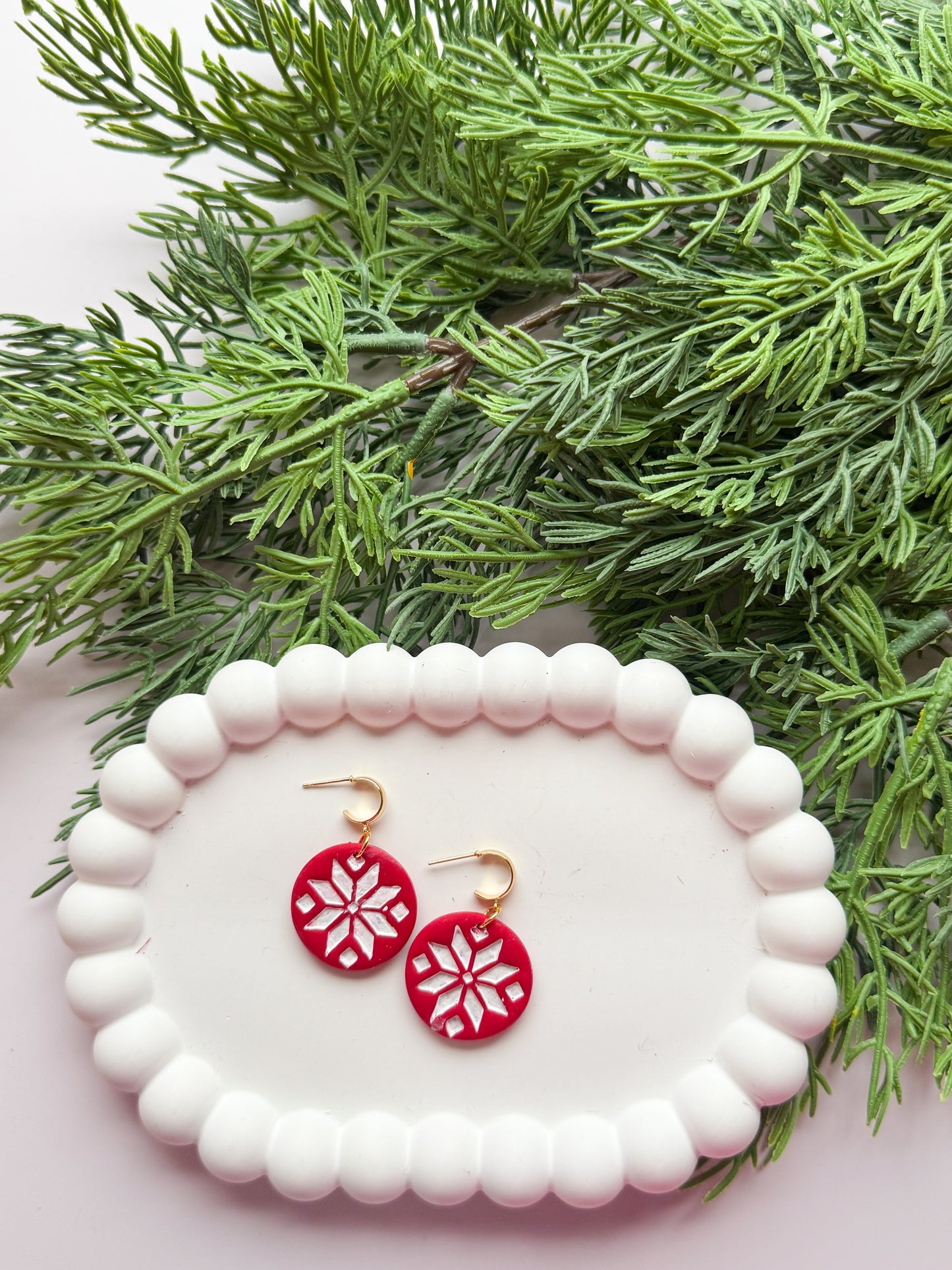 Scandinavian Snowflake Medallions