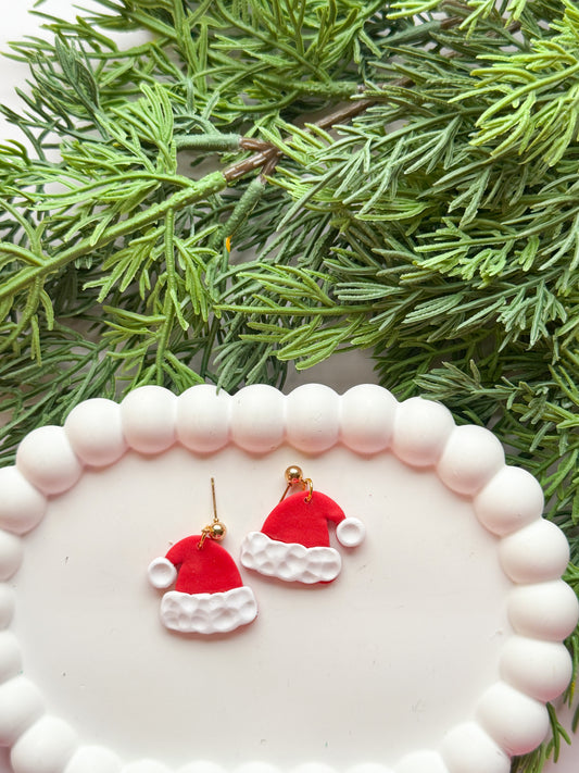 Santa Hat Dangles