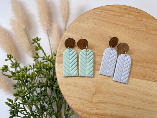 Spring Chevron Drops - Multiple Colors Available