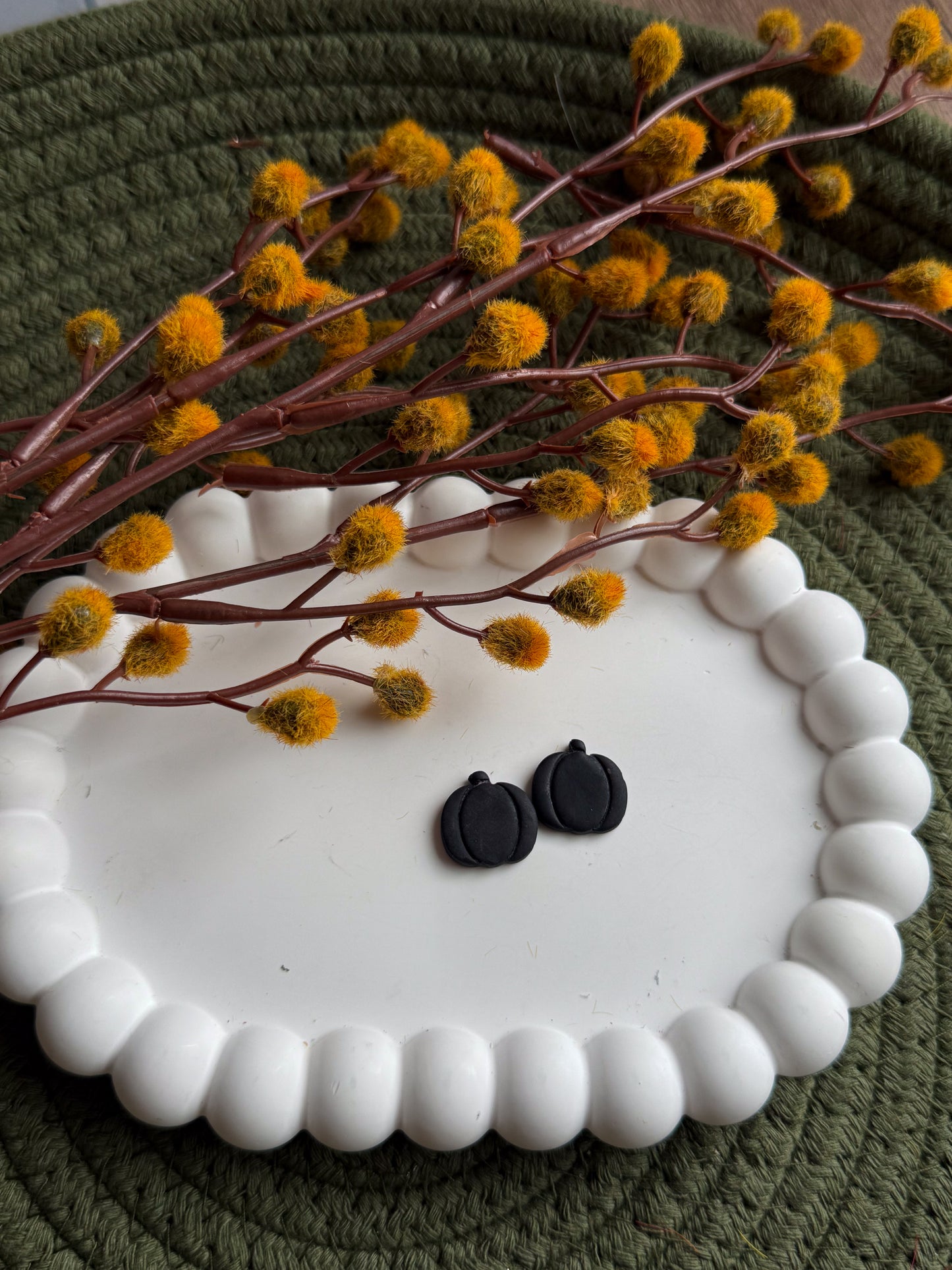 Small Pumpkin Studs - Multiple Colors Available